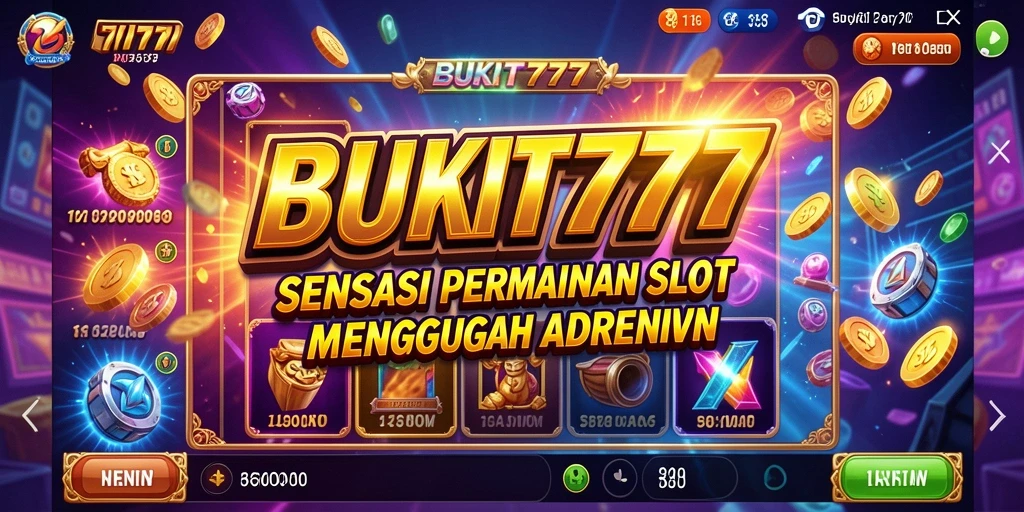 Screenshot gameplay BUKIT777 yang menampilkan keseruan permainan Slot.