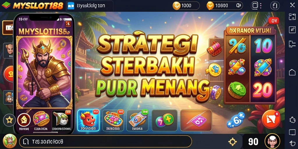 Tampilan gameplay MYSLOT188 yang menegangkan dan strategis.