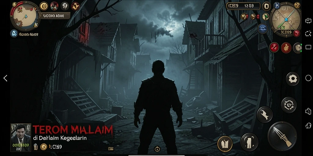 Gameplay mencekam OCE69 dengan suasana Horror yang mendalam.