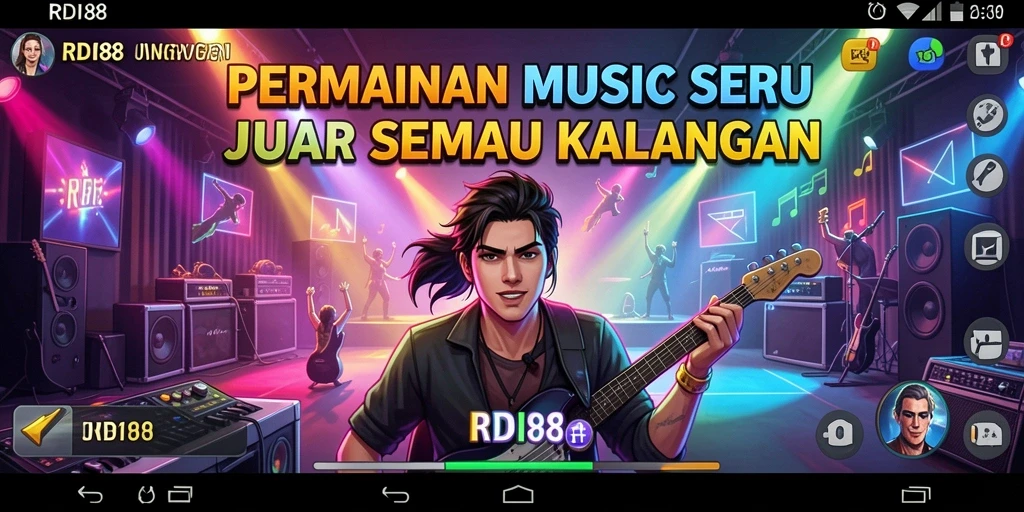 Gameplay seru dan interaktif di aplikasi RDI88.