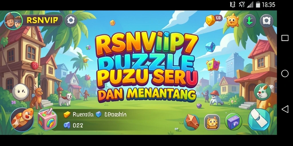 Screenshot RSNVIP7 menunjukkan gameplay Puzzle yang menarik dan penuh tantangan.