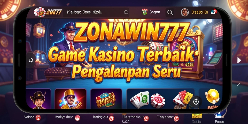 Tampilan menarik dari gameplay ZONAWIN777 di Kasino.